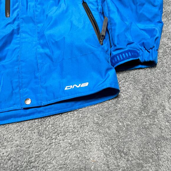 DNA Descente Coat Mens 4XS Ski Snowboard Jacket Blue Winter Removable Hood - Picture 2 of 10